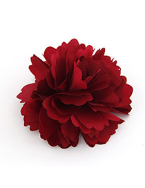Unique Red Flower Design