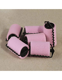 Hippie pink Hairdressing Design foam Beauty tools