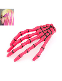 Bespoke Watermelon Red Skeleton Hands Design Alloy Korean Brooches