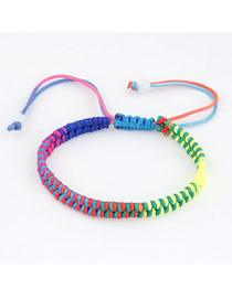 Japanese Multicolor Simple Herringbone Weave (Come)