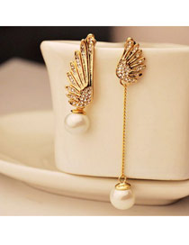 Harry Gold Color Wings Pearl Design