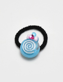 Lovely Blue Lollipop Decorated Simple Hair Band (1pc)