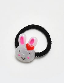 Lovely White Litle Rabit Decorated Simple Hair Band (1pc)