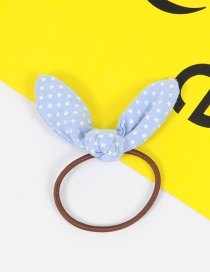Fashion Light Blue+brown Rabbit Ears Shape Decorated Simple Hair Band