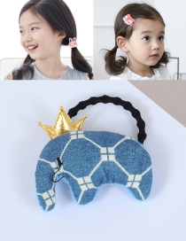 Fashion Blue Elephant Shape Decorated Simple Hair Band