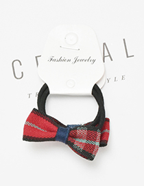 Cute Red Bowknot Decorated Hair Band
