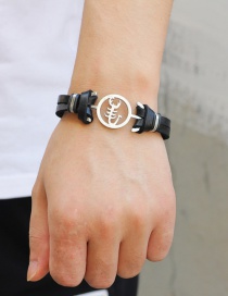 Fashion Black Scorpion Shape Decorated Bracelet