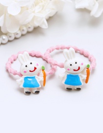 Lovely Blue Little Rabbits Decorated Hair Band(2pcs)