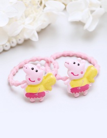 Lovely Yellow Little Pigs Decorated Hair Band(2pcs)