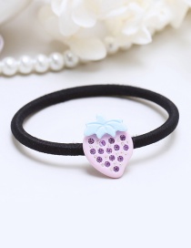 Lovely Light Purple Strawberry Shape Decorated Hair Band