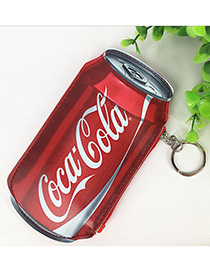 Fashion Red Cocacola Decorated Coin Purse