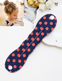 Fashion Navy+red Dot Shape Decorated Children Hair Band