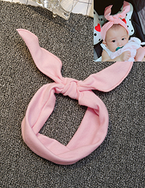 Lovely Pink Bowknot Shape Decorated Hair Band