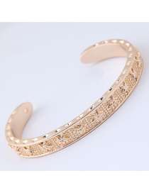 Fashion Gold Color Star Pattern Decorated Bracelet