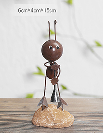 Lovely Brown Ant&trumpet Design Simple Handicrafts