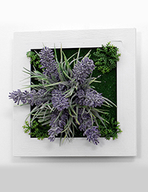 Fashion Purple Lavender Decorated Wall Hanging