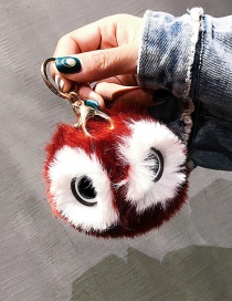 Cute Red Eyes Decorated Key Chain
