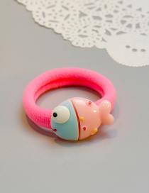 Cute Plum-red Fish Shape Decorated Baby Hair Band