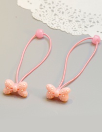 Cute Pink Bowknot Shape Decorated Baby Hair Band