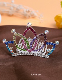 Lovely Multi-color Color-matching Decorated Hairpin (larger)