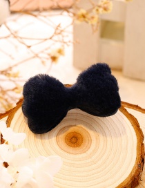 Lovely Navy Bowknot Shape Decorated Hairpin