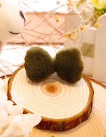Lovely Green Bowknot Shape Decorated Hairpin