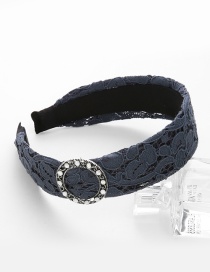 Fashion Navy Circular Ring Shape Decorated Headband