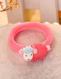 Fashion Pink Sheep Shape Decorated Hair Band