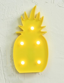 Lovely Yellow Pineapple Shape Decorated Lighting