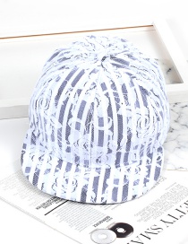 Fashion White Lace Shape Decorated Hat