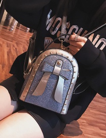 Fashion Silver Color Bowknot Shape Decorated Bag