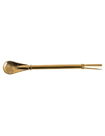 Fashion Gold Color Spoon Shape Design Pure Color Clip