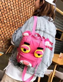 Fashion Pink Cartoon Shape Decorated Backpack(l)