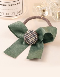 Lovely Green Bowknot Decorated Hair Band