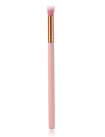 Fashion Pink Flat Shape Design Cosmetic Brush(1pc)