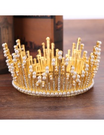 Fashion Gold Color Pearl Decorated Hair Accessories