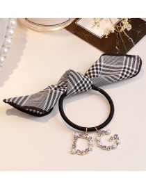 Fashion Black Letter Shape Decorated Hair Band