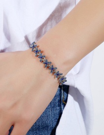 Fashion Blue Butterfly Shape Design Bracelet
