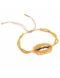 Fashion Gold Color Tassel Decorated Beads Bracelet