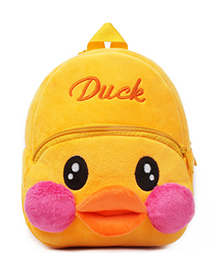Fashion Yellow Duck Shape Decorated Bag