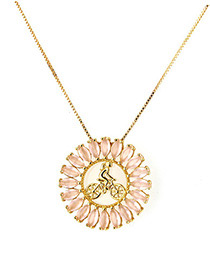 Fashion Gold Color Hollow Out Design Necklace