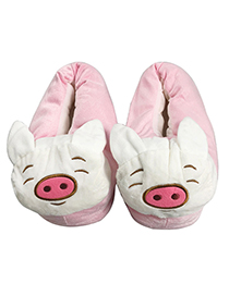 Lovely Pink Pig Shape Design Thickened Shoes(for Child )