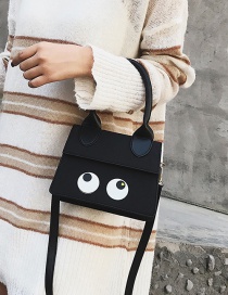 Fashion Black Eye Pattern Decorated Bag
