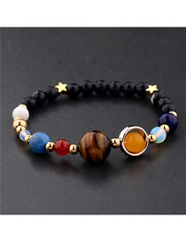 Fashion Multi-color Star Shape Decorated Bracelet