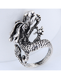 Fashion Silver Dragon Ring

