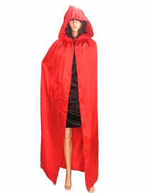 Fashion Red Pure Color Decorated Cosplay Props(xl)