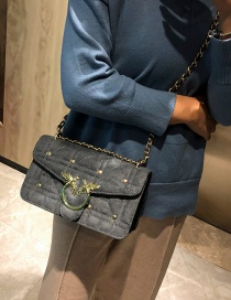 Fashion Gray Bee Shape Decorated Bag
