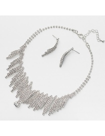 Fashion Silver Color Tassel Design Pure Colorjewelry Sets
