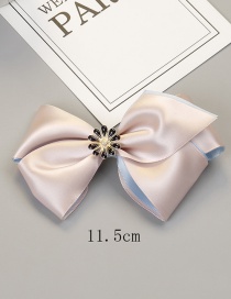 Fashion Light Pink Bowknot Shape Decorated Hair Clip