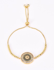 Fashion Gold Color Round Shape Decorated Bracelet